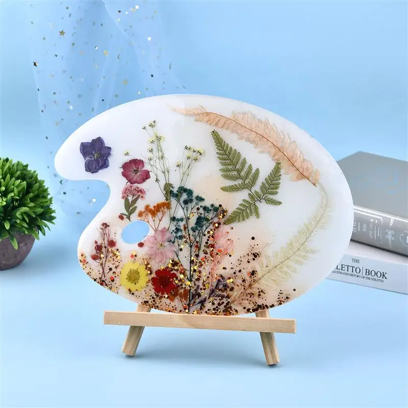 

2021 Silicone Mold DIY Resin Mold Paint Drawing Board For DIY Resin Jewelry Making Tool Tray Home Decoration Casting Mould
