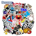 Водонепроницаемые Стикеры с граффити, стикеры для мотоцикла, автомобиля, чемодана, ноутбука, скейтборда, каракули, Классические наклейки для ноутбука