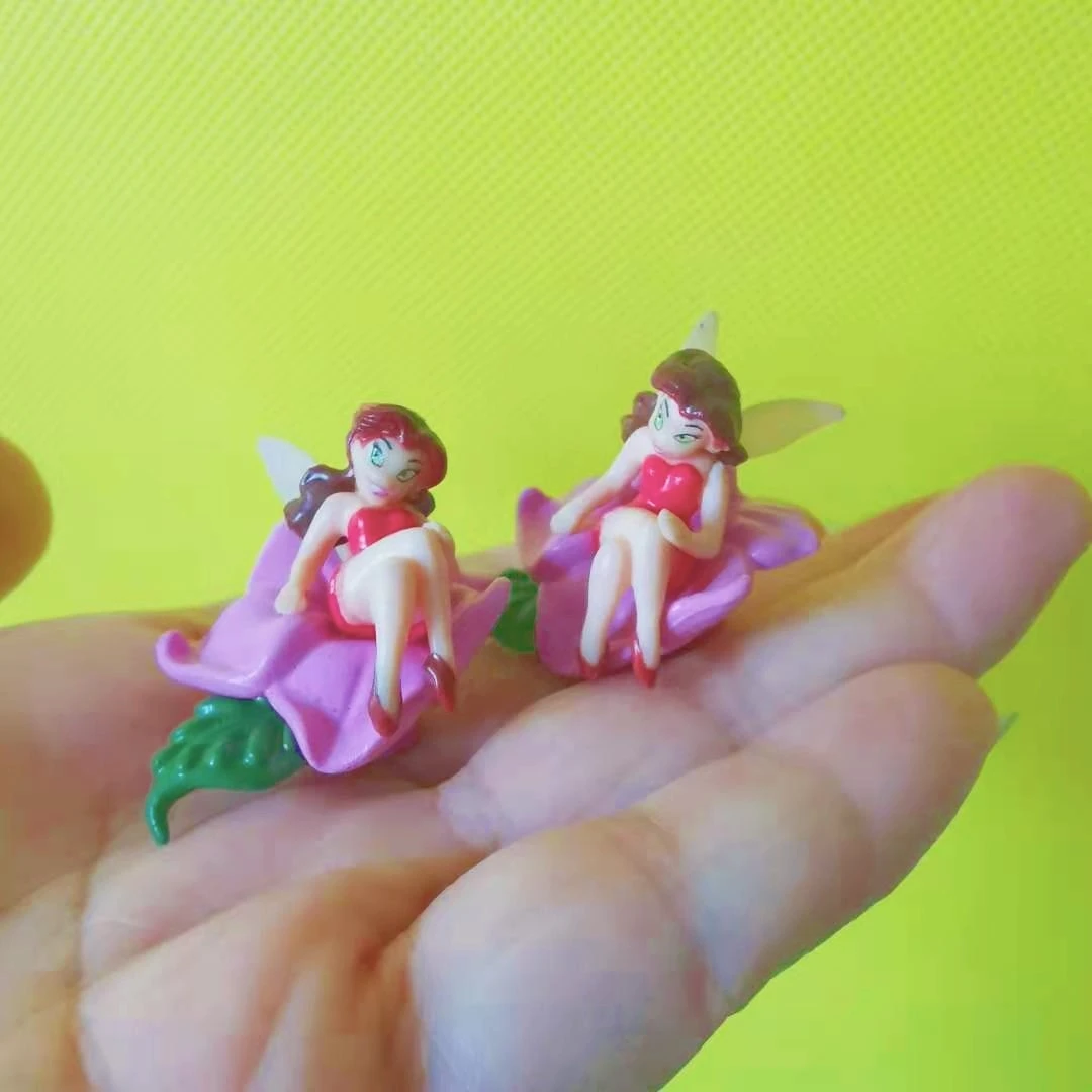 2 Pcs/fairy/doll house//miniatures/lovely figurine/fairy garden gnome/moss terrarium decor/crafts/bonsai/DIY supplies/figurine|Статуэтки и