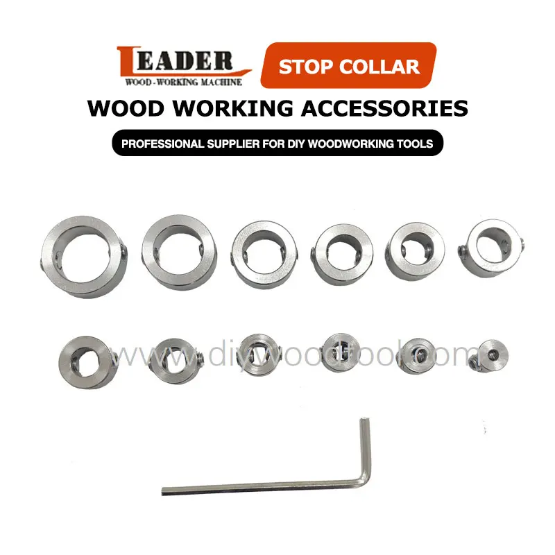 12 шт./компл. набор буровых долот из нержавеющей стали ограничительные кольца для