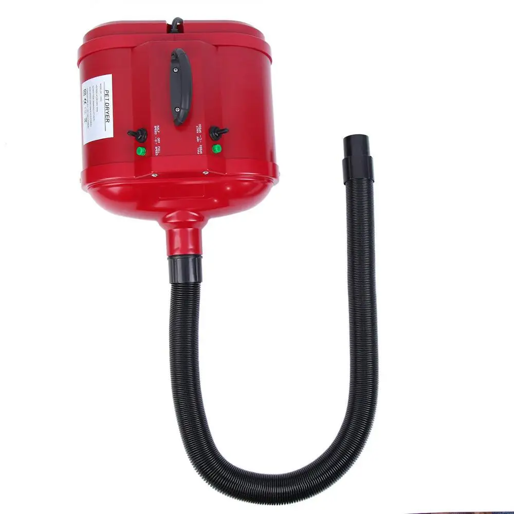 2800W Pet Hair Grooming Dryer Dog Water Blower Large Heater Blowing Drying Double Motor High Power Bath Special | Автомобили и