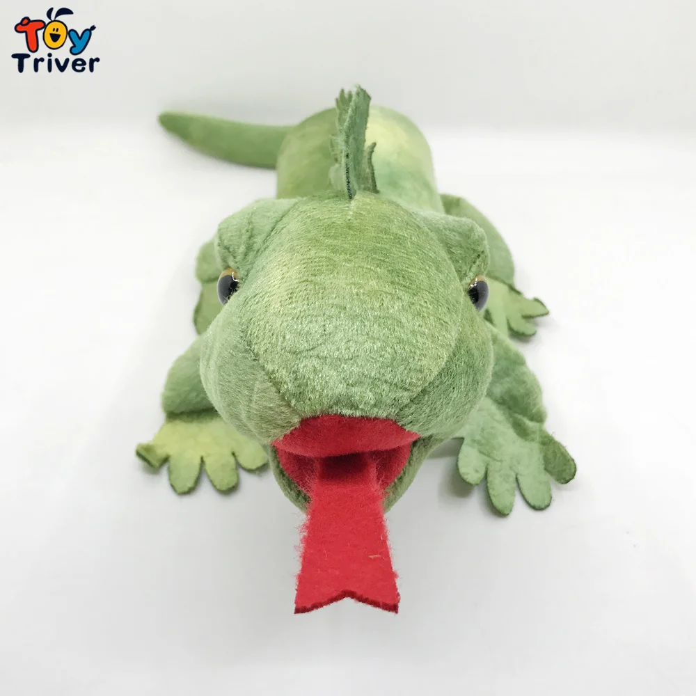Kawaii ящерица Хамелеон Игуана Gecko плюшевые игрушки Triver чучела диких животных кукла