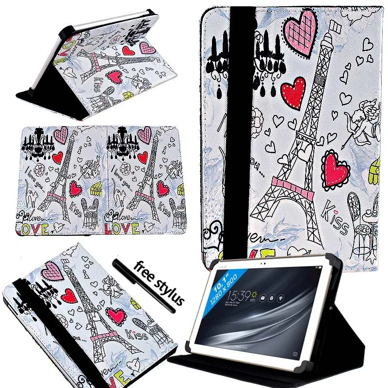 Умный чехол-книжка для планшета ASUS ZenPad из искусственной кожи 10 дюймов с