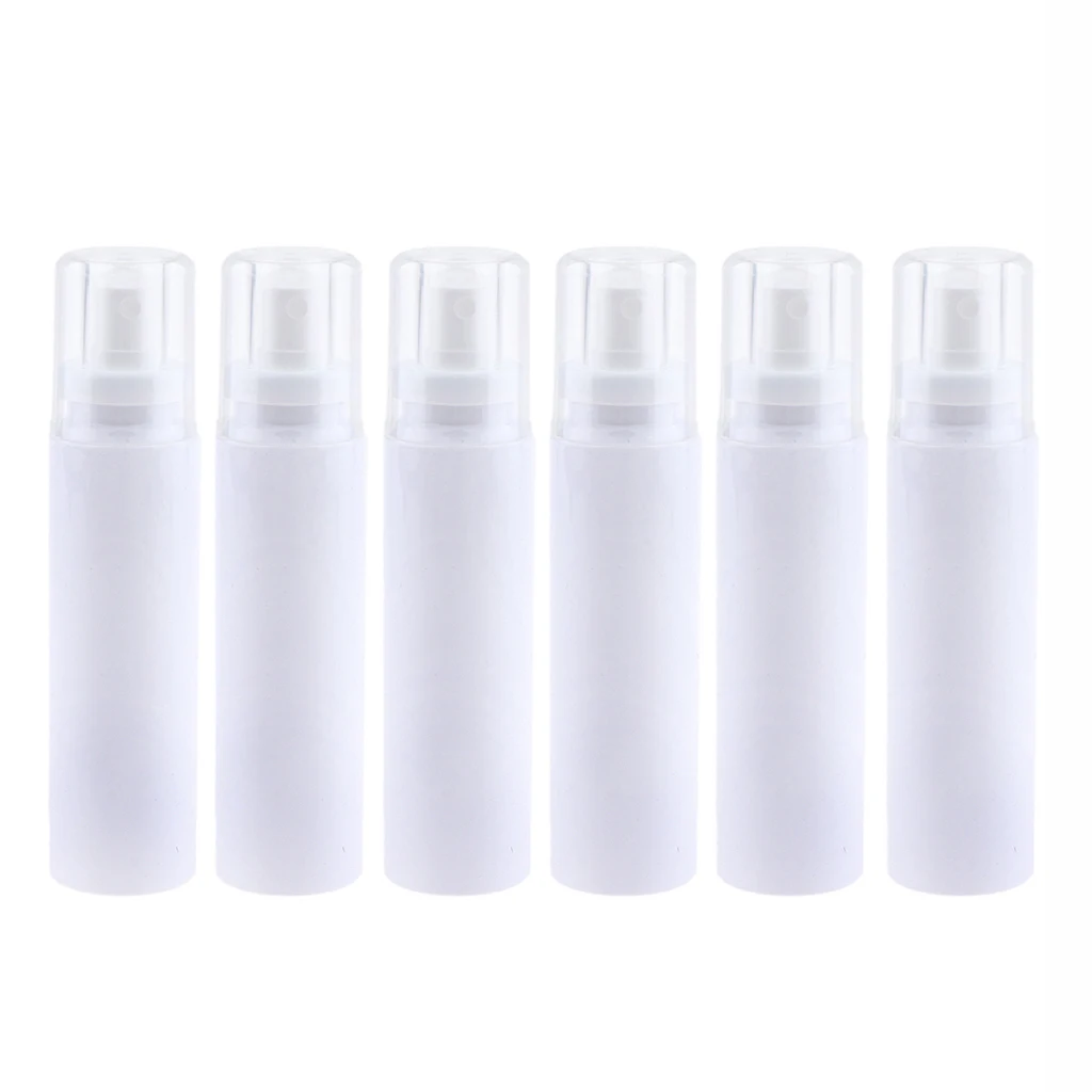 

6x Empty Spray Fine Mist Bottle Travel Refillable Pump Sprayer Container