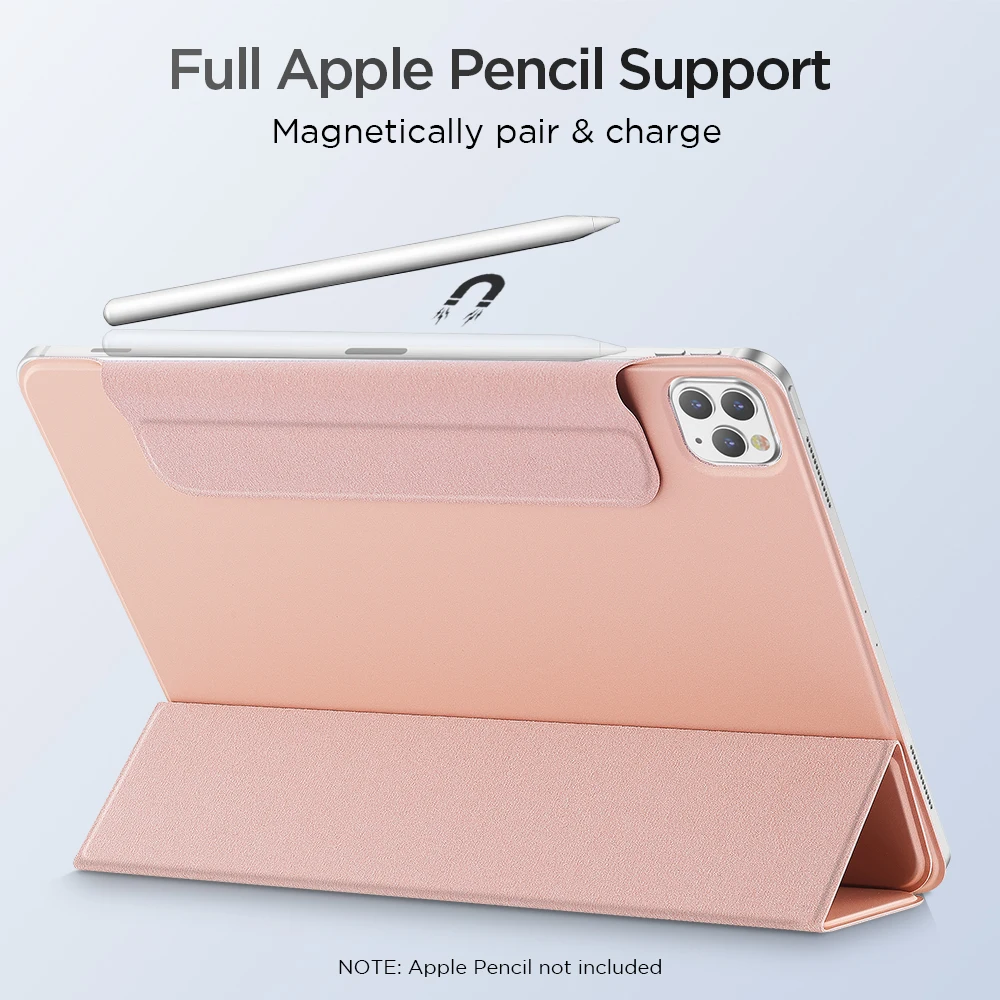 Чехол ESR для iPad Pro 2020 2021 11 12 9 дюйма защитный чехол с магнитом автоматическое