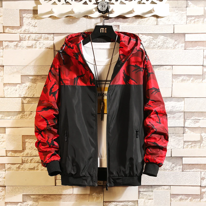 Мужская куртка большого размера 5XL с капюшоном и декоративными буквами свободное