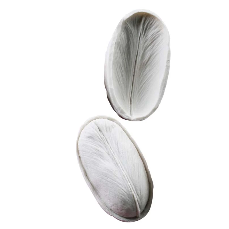 Тюльпан Peta листья цветок силиконовая форма помадка формы украшения торта