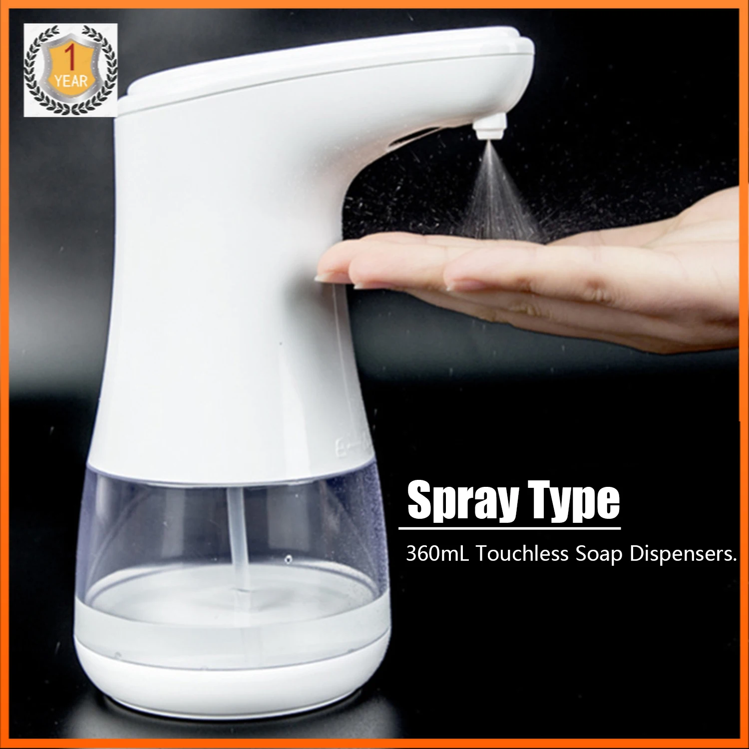 Автоматический дозатор мыла 360 мл диспенсер с ИК датчиком|Дозаторы жидкого мыла| |