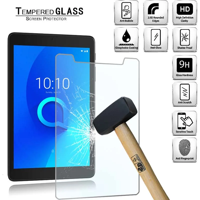 

Tempered Glass for Alcatel 1T 10/3T 10/A3 10/Pop 4 10/Plus 10/OneTouch Pixi 3 10 Tablet Screen Protector Protective Film