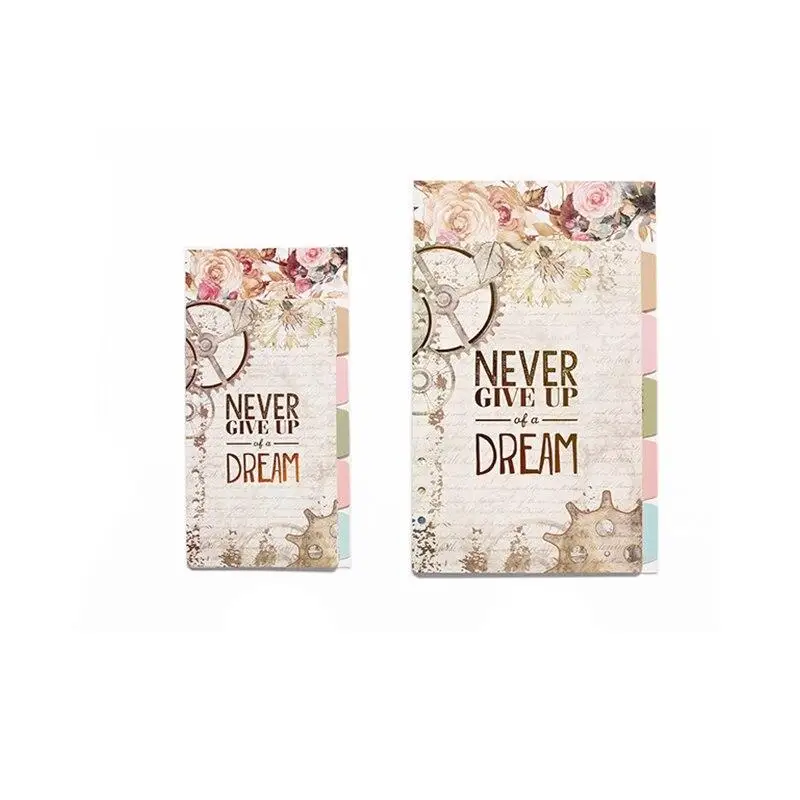 5pcs/set A5/A6 Loose Leaf Inner Page for Notebook Divider Index Separator Diary Paper Planner Binders Office Students Supplies | Канцтовары