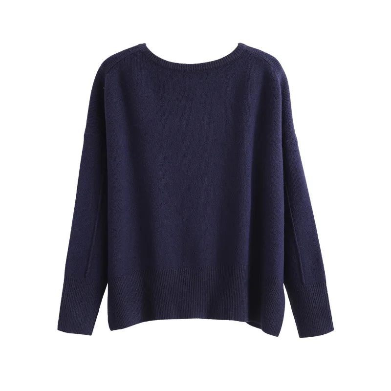 

women clothing 2020 autumn New best-selling high-quality Fashion Loose solid color pullover Outdoor leisure women's coat