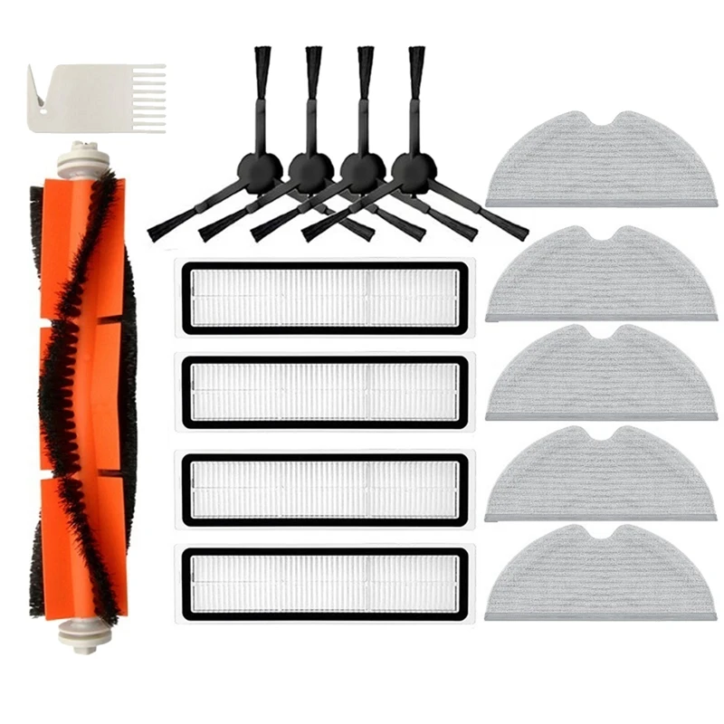 

Main Brush Side Brush HEPA Filter Mop Cloth for Dreame D9 L10 PRO Robotic Vacuum Cleaner Replacement Accessories