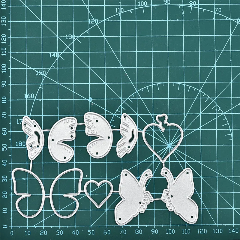 GJCrafts формы бабочки металлические режущие штампы новые 2019 для изготовления