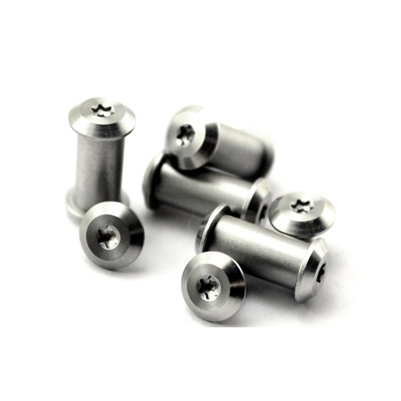 

M3 -10MM Knife handle screw Rivet patch Knife handle DIY tool Stainless steel nail straight knife screw patch-2pcs