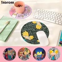 yndfcnb top quality cartoon hey arnold soft rubber professional gaming mouse pad gaming mousepad rug for pc laptop notebook