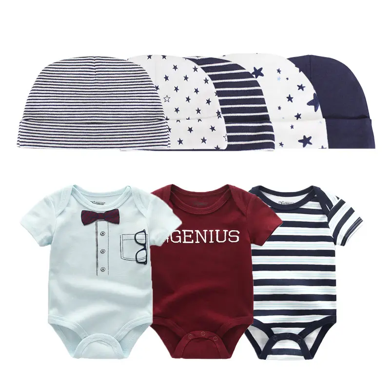 Рисунок 6 - Милые летние боди для малышей 0-6 месяцев + шапки