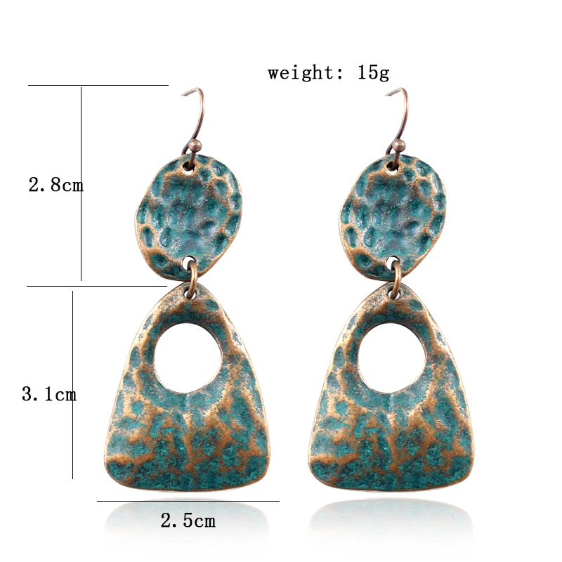 Женские серьги подвески в стиле ретро панк длинные модные праздничные ювелирные