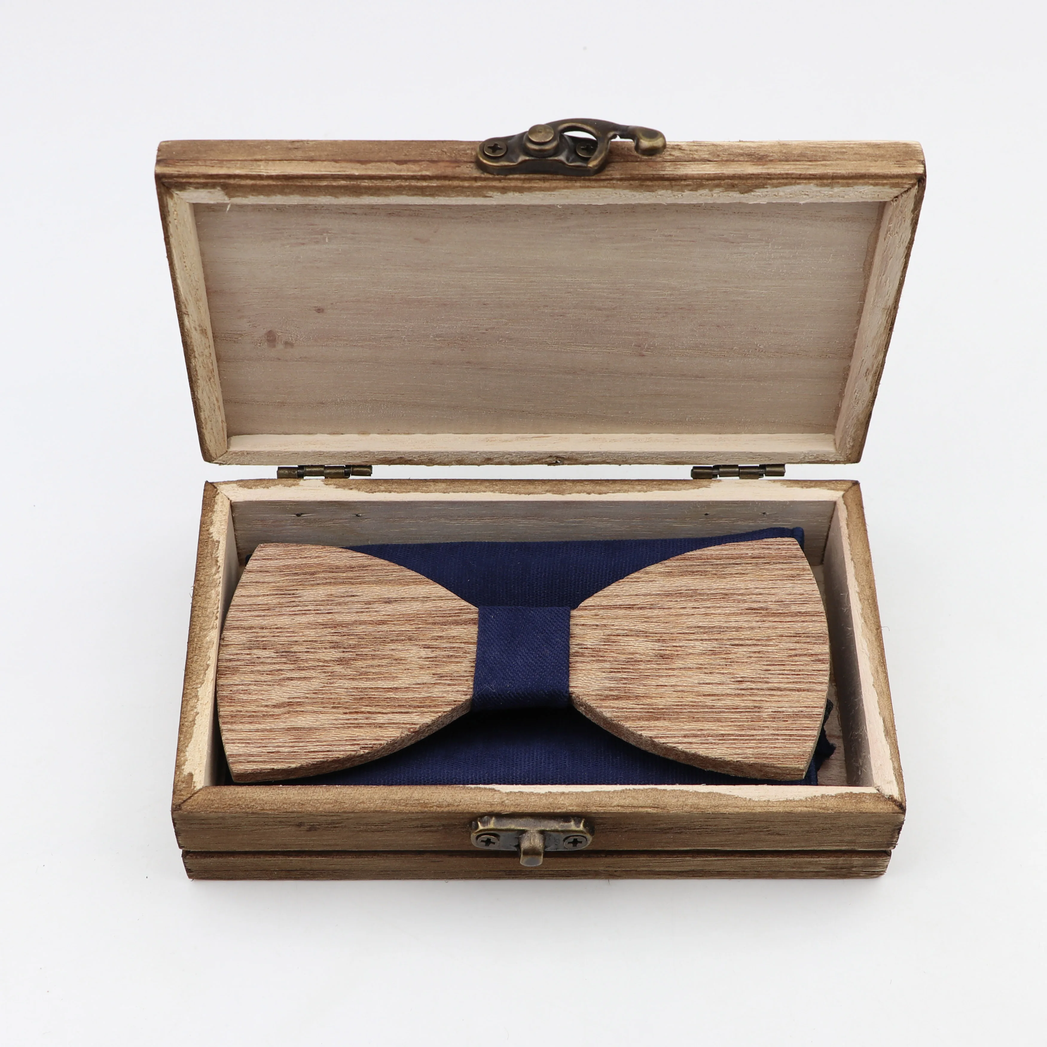 Ручной работы 100% деревянные галстуки бабочки карманный квадратный набор для