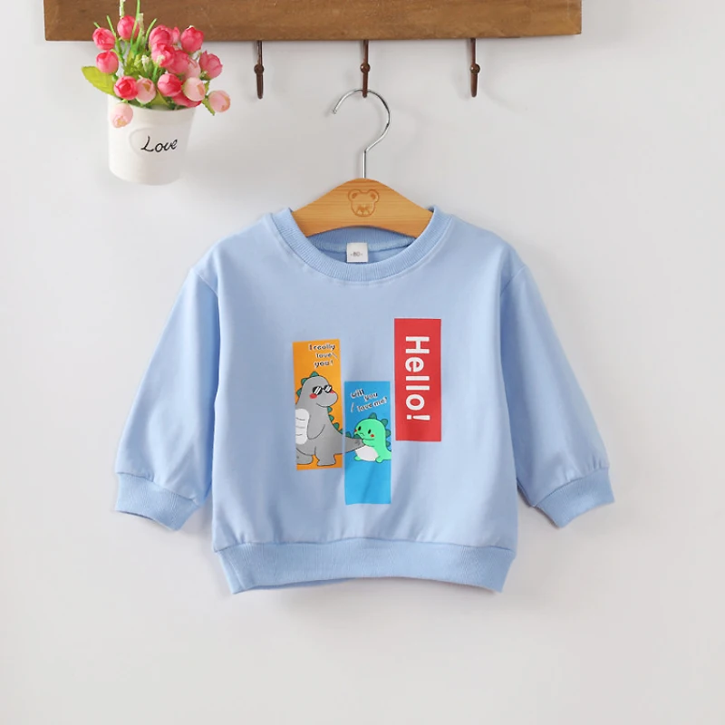 DIIMUU детская одежда свитшоты для маленьких мальчиков и девочек хлопковые