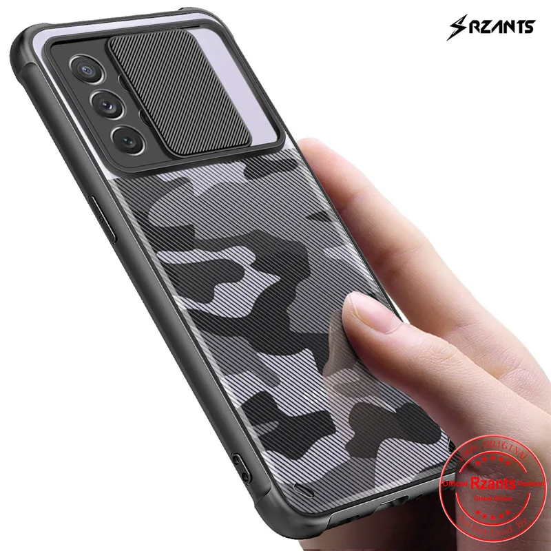 

Protect Lens Camouflage Transparent Shockproof Protective For SAMSUNG Galaxy S21 S21Plus S21Ultra Push Cover Shell Phone Case