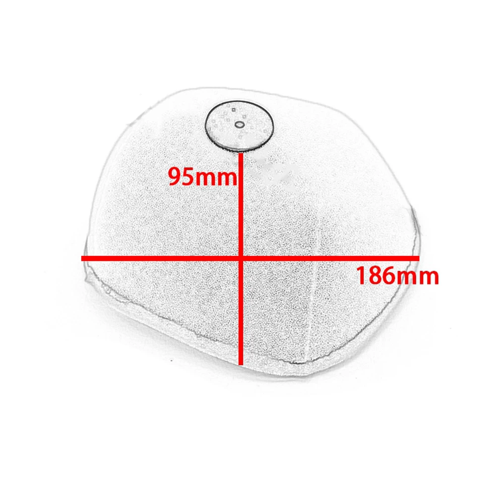 Воздухозаборный фильтр для мотоцикла губка воздушный Очиститель пены Kawasaki KX250
