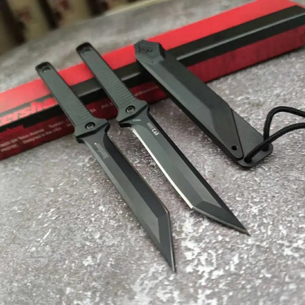 OEM K4008 Дюна Танто нож 8Cr13MoV Нержавеющая сталь фиксированное лезвие для кемпинга