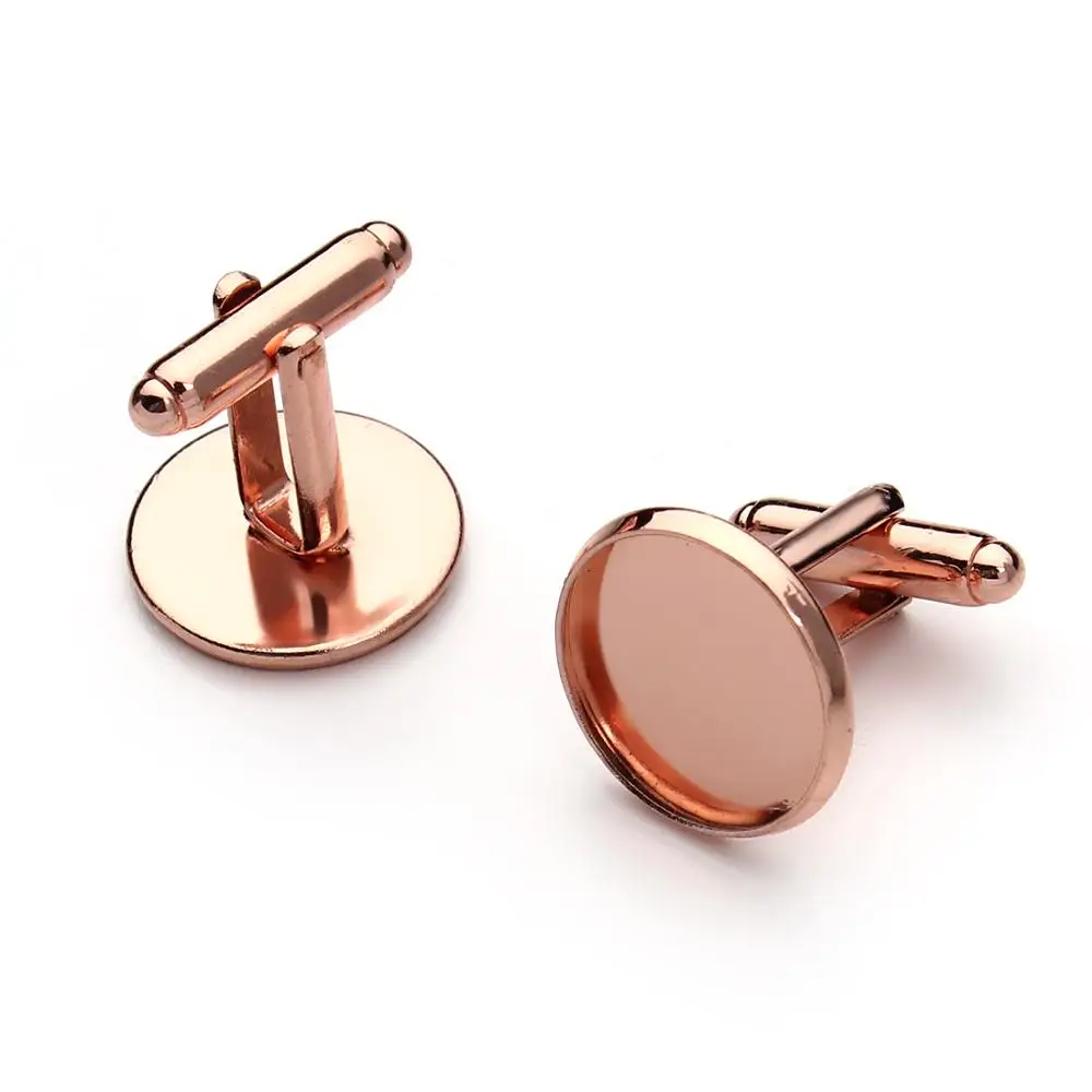 Круглые запонки для кабошона 4 шт. 12/14/16/18/20 мм