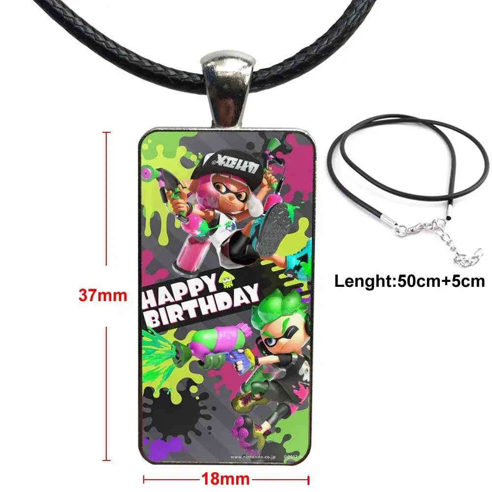 Женское винтажное яркое мультяшное ожерелье sploon 2 дизайнерское стеклянное