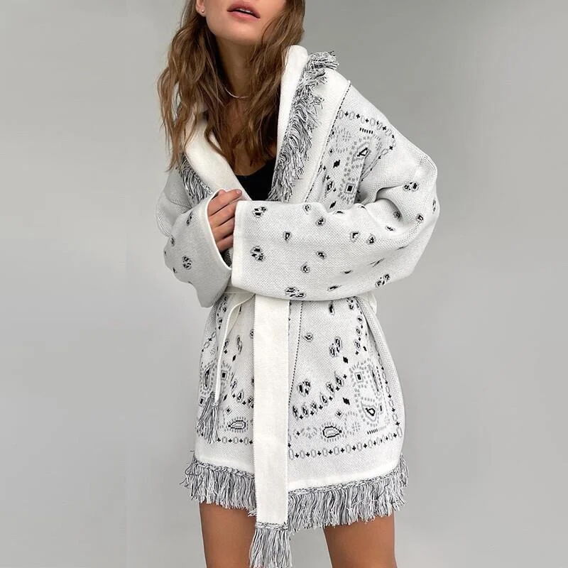 Кардиганы свитер женское вязаное Новое приталенное Женское пальто оверсайз