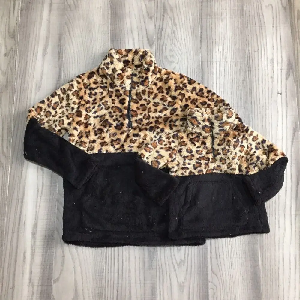 Одежда GirlyMax для мамы и дочки топ маленьких девочек с леопардовым принтом