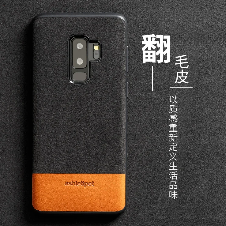 Роскошный чехол для телефона из натуральной кожи с защитой от падения samsung galaxy A50