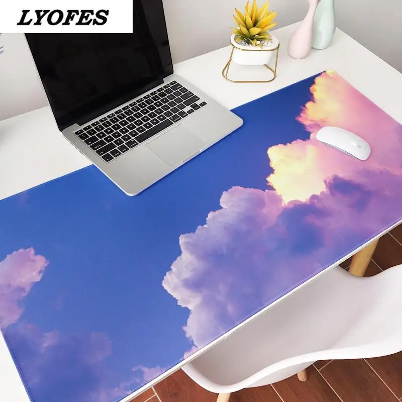 

Christmas Gift Cartoon Anime Moon Landscape Large Mouse Pad PC Computer Mat Free Shipping Large Mouse Pad Keyboards Mat