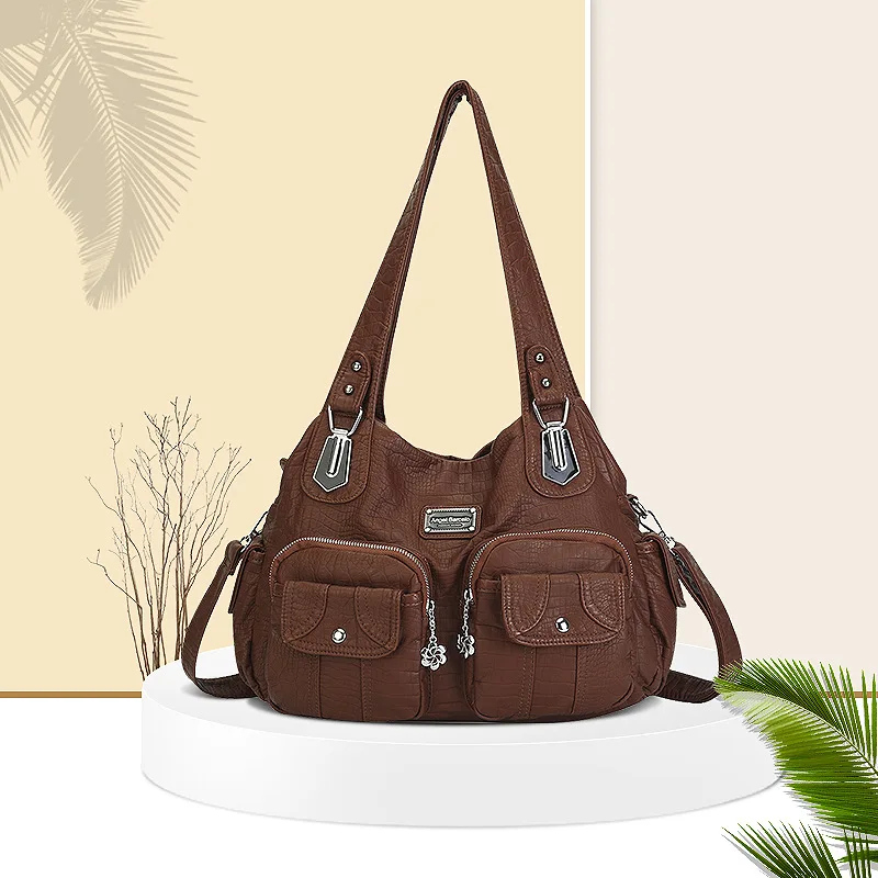 

2021 New Arrival Handbag for Women Fashion Crossbody Shoulder Purse Bag Female Satchel Multi-pocket Shopping Bag Phone iPad Pack