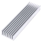 Радиатор из экструдированного алюминия для светодиодного чипа IC, 100*25*10 мм