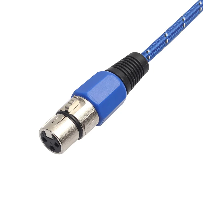 1 м/1 8 м/3 м/5 м микрофонный соединительный кабель 3pin XLR аудиокабель Папа-мама