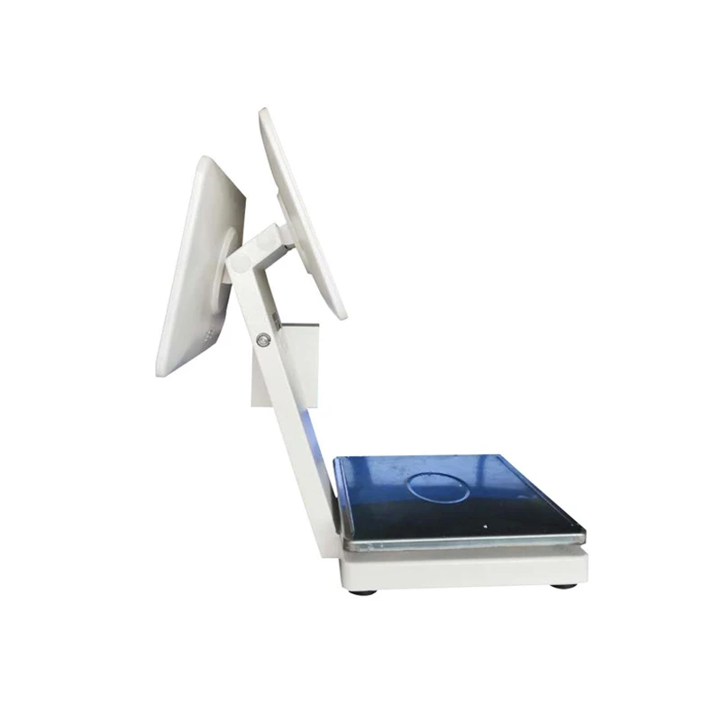 electronic weight scale with touch screen built in thermal printer support Window and Adroid operated high-effectly