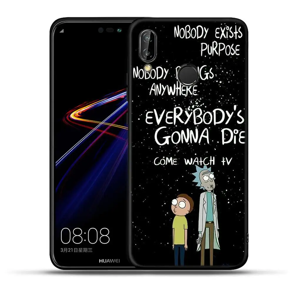 H5152 Чехол Рик и Морти для huawei P20 P30 Pro mate 10 20 Lite Y5 Y6 Y7 Y9 Prime P Smart Plus чехол s силиконовый чехол Coque Etui - Цвет: H5152
