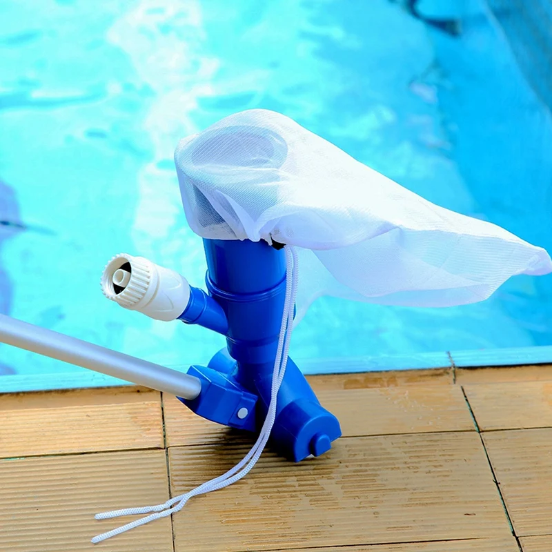 

Pool Cleaning Kit Swimming Pool Maintenance Tool Suction Heads Cleaning Net Kit Durable Cleaning Tool Accessories