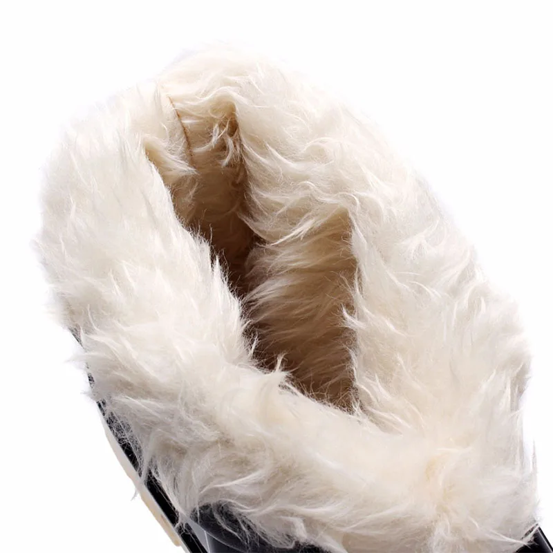 Сапоги Aleafalling мужские модные садовые на платформе до щиколотки