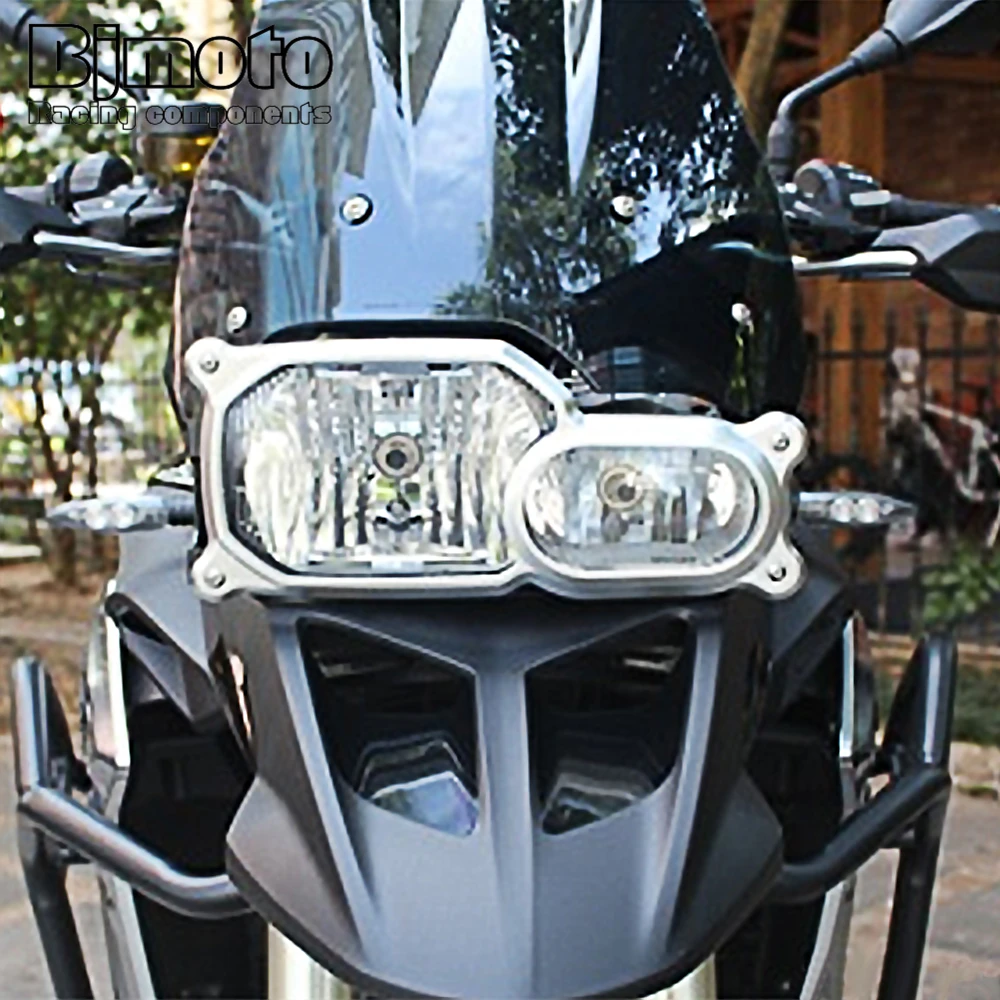 For BMW F800GS ADV F700GS F650GS-Twin 08-2015 Headlight Guard Cover metal F 650 700 800 GS adventure Head Light Lamp Protector | Автомобили