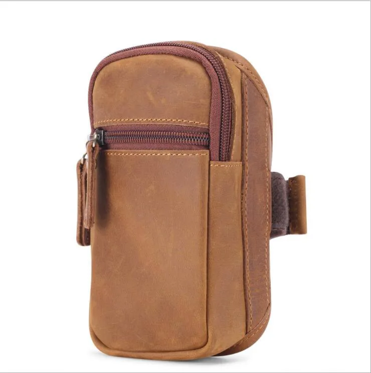 MAHEU натуральная кожа для мобильного телефона наручный мешок прогулок на открытом