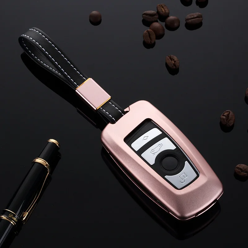 Алюминиевый Чехол для автомобильного ключа чехол BMW 520 525 f30 f10 F18 118i 320i 1 3 5 7 Series X3 X4 M3