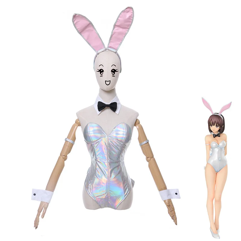 

Saenai Kanojo no Sodatekata Blessing Flowers Cosplay Costume Katou Megumi Erinashi Bunny Girl Halloween Performance Party