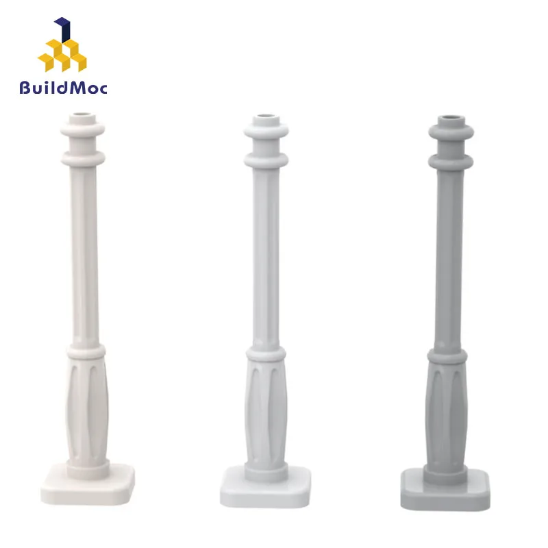 

BuildMOC 2039 2x2x7 lamppost For Building Blocks Parts DIY Construction Classic Brand gift Toys