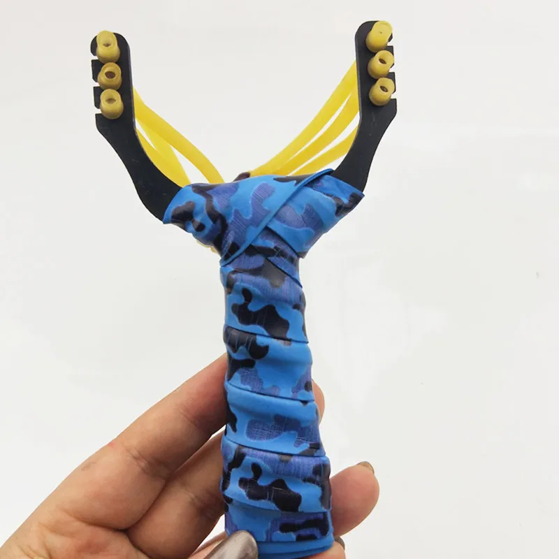 Новая Профессиональная Рогатка из титановой стали для стрельбы мощная Резиновая