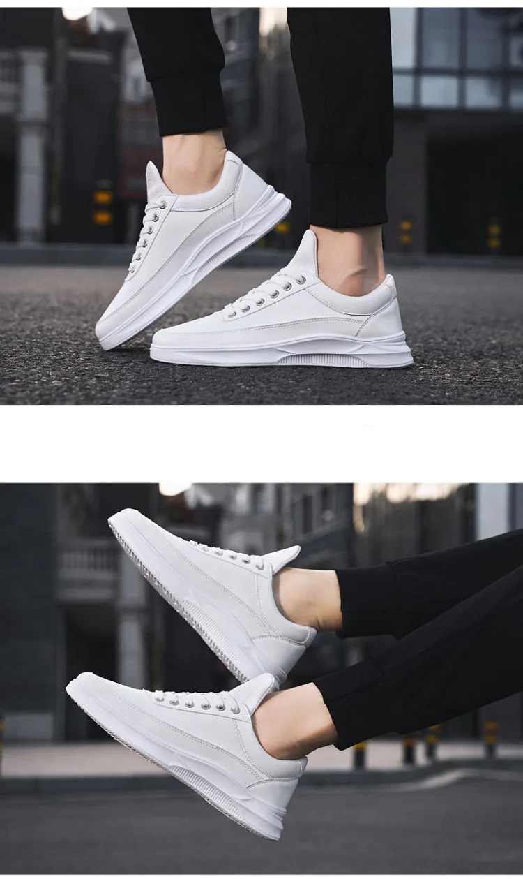 Мужская Белая обувь; удобная обувь на шнуровке; tenis masculino; высокое качество; zapatillas hombre deportiva; мужская повседневная обувь