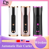 automatic hair curler electric wand curling iron wave professional wireless looper cordless styling ceramic hair styler woman