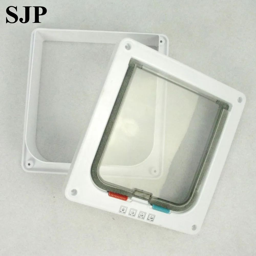 Большая поставка дверей для кошек двери домашних животных собак пластиковые