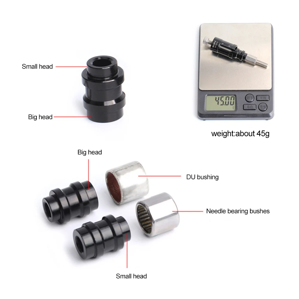 Mountain Bicycle Rear Shocks Repair Tools MTB Bike Shock Absorber Bushing Install/Removal Tool Kit For FOX Rockshox CCDB DU | Спорт и