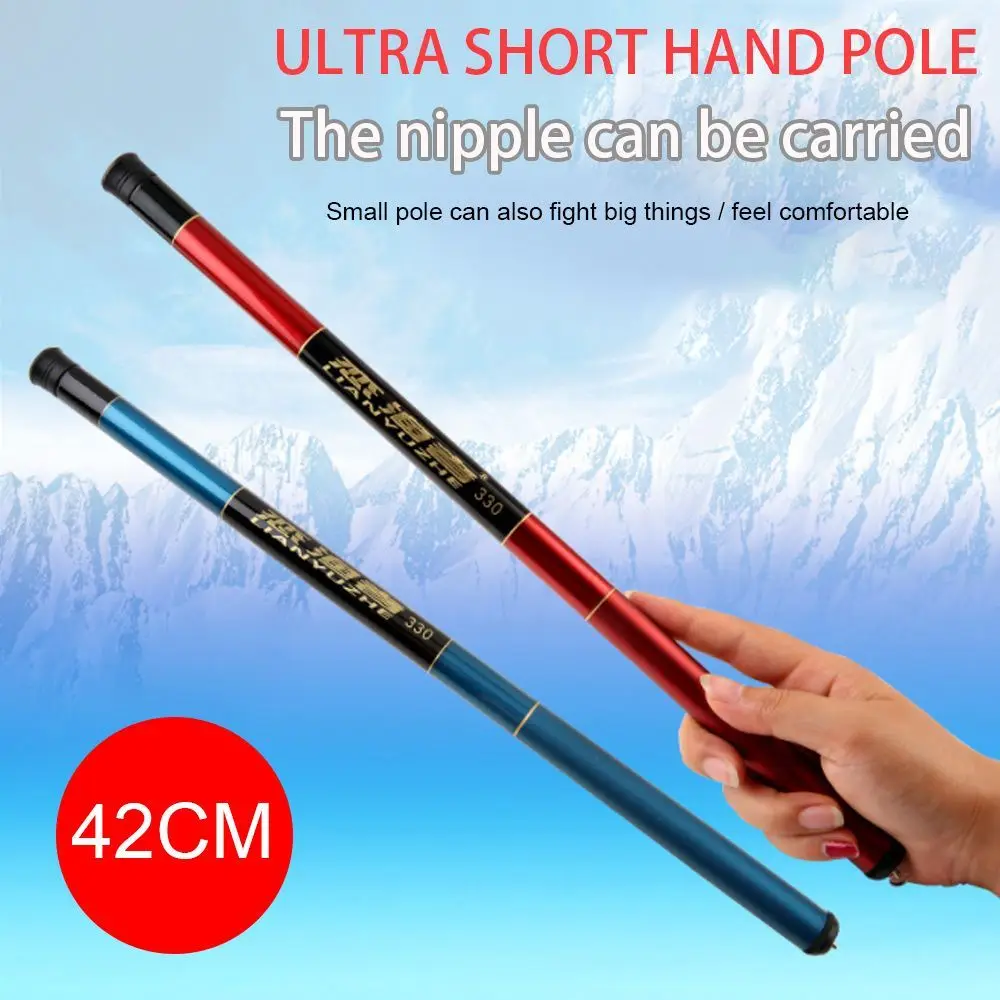 1PC Ultralight Fishing Rod Super Hard Stream Hand Pole Spinning Casting Telescopic Carp Rods Tackle 18/21/24/27/36M - купить по
